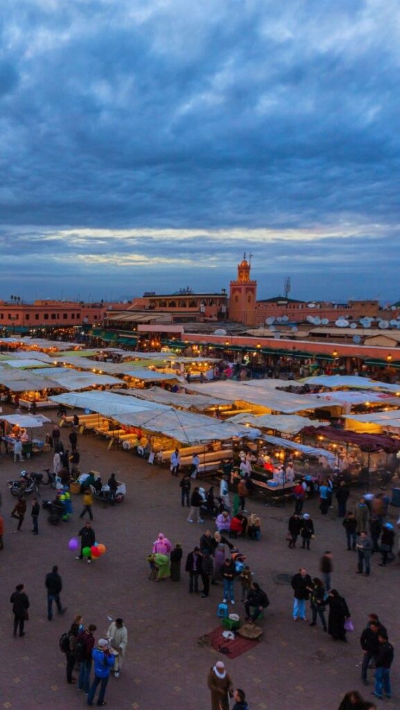 Jemaa El-Fnaa Square Marrakech Morocco