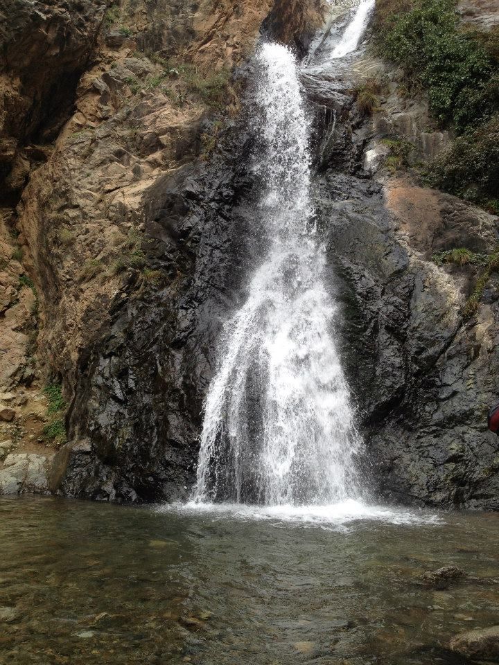 Marrakech, Morocco_ Ourika Valley Waterfall