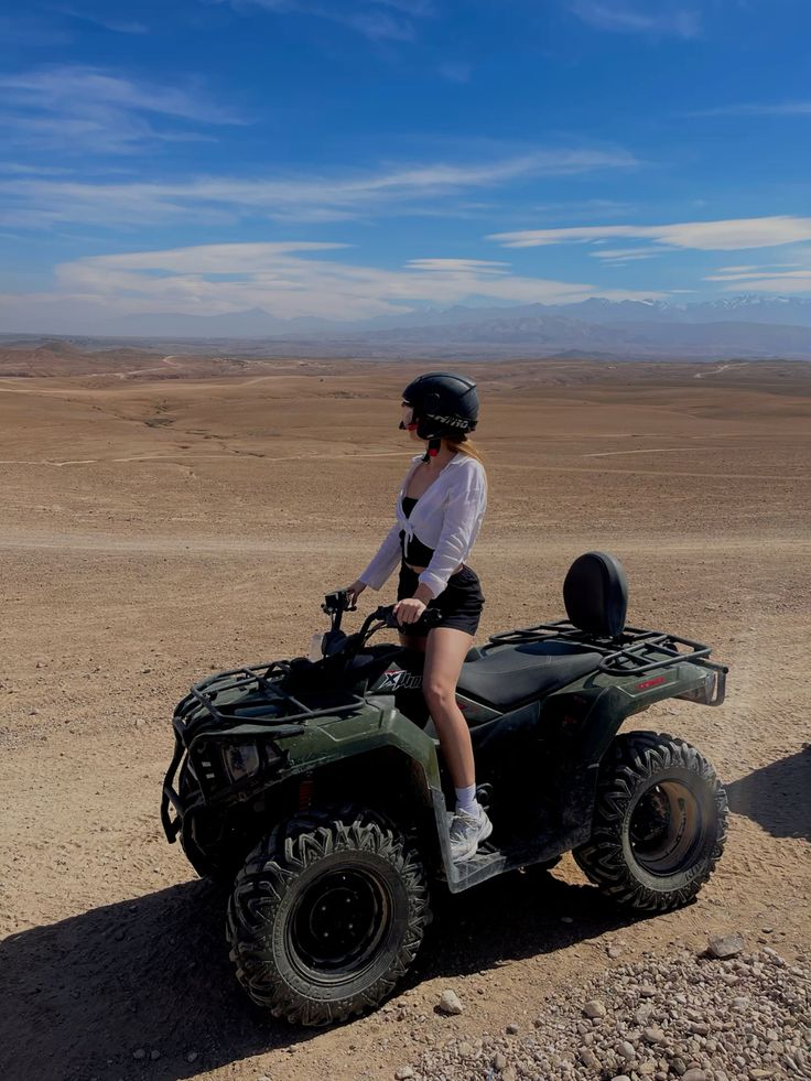 Quad biking in the desert 🌵🏜️🐪