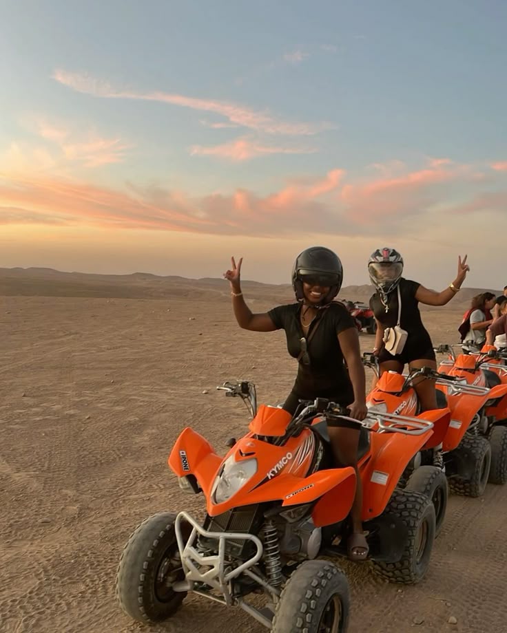 Quad riding